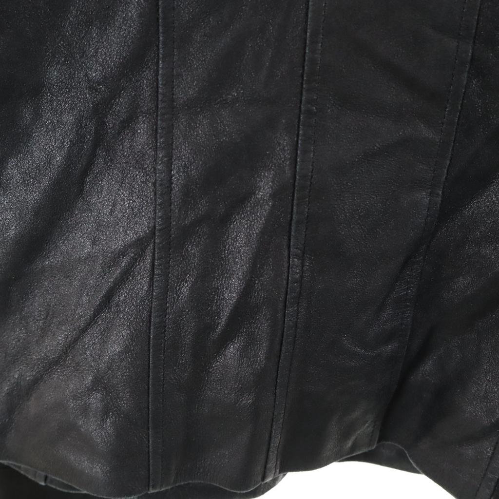 theory Sheep leather leather jacket 2 black Women Used