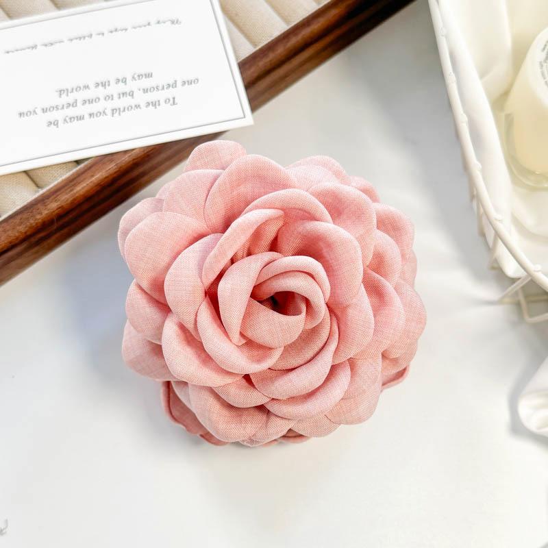 Agrafe de păr Vintage din material textil cu flori, crab, franceză, cu coadă de cal, fete, agrafe de păr, rechin, agrafe de păr pentru femei, accesorii de păr pentru pălării