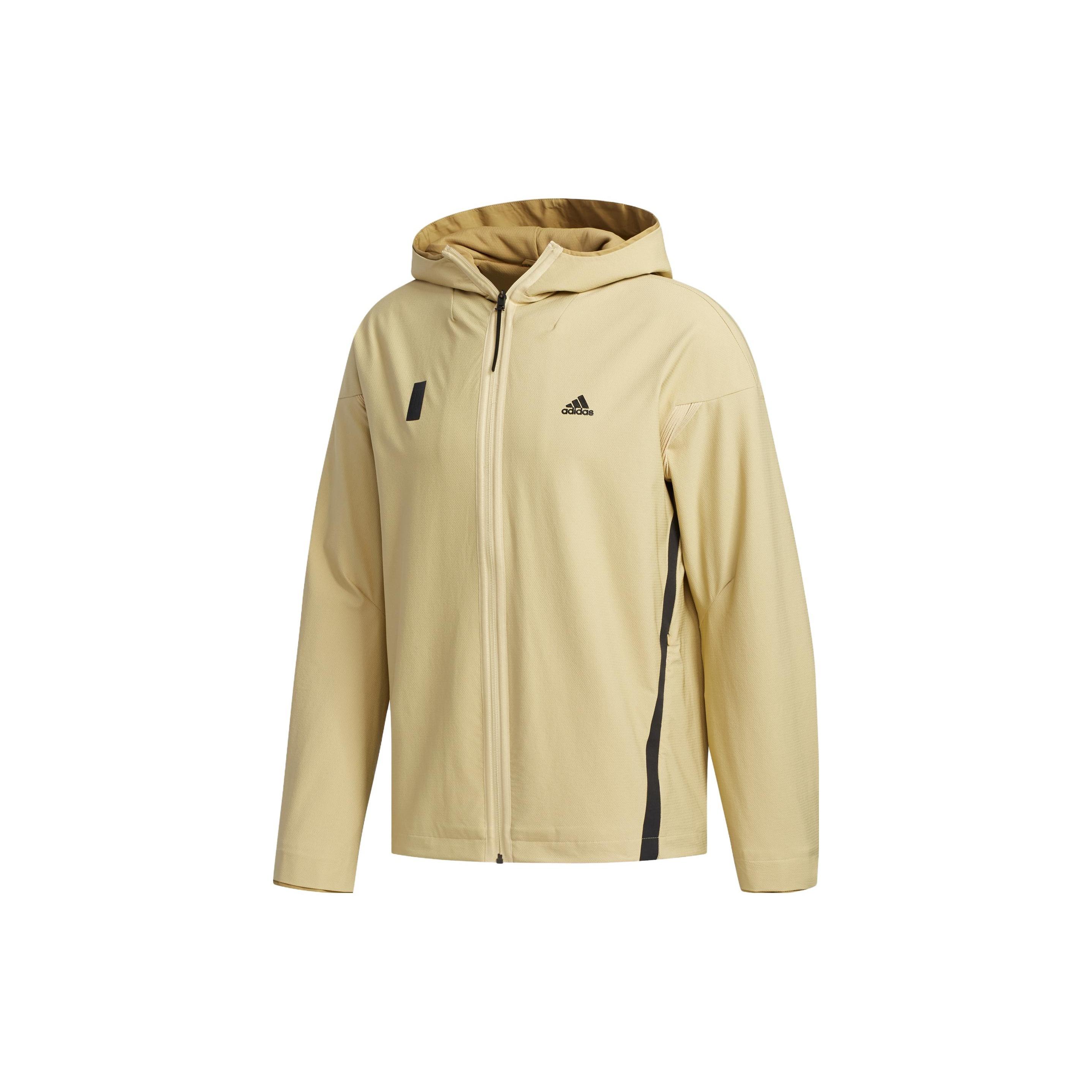 adidas WJ JKT WV Series Outdoor Windproof Sports Hooded Jacket Men s FJ0201 S