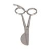 Stainless Steel Applique Scissors Duckbill Blade Comfortable Ergonomic Handle DIY Carpet Shears