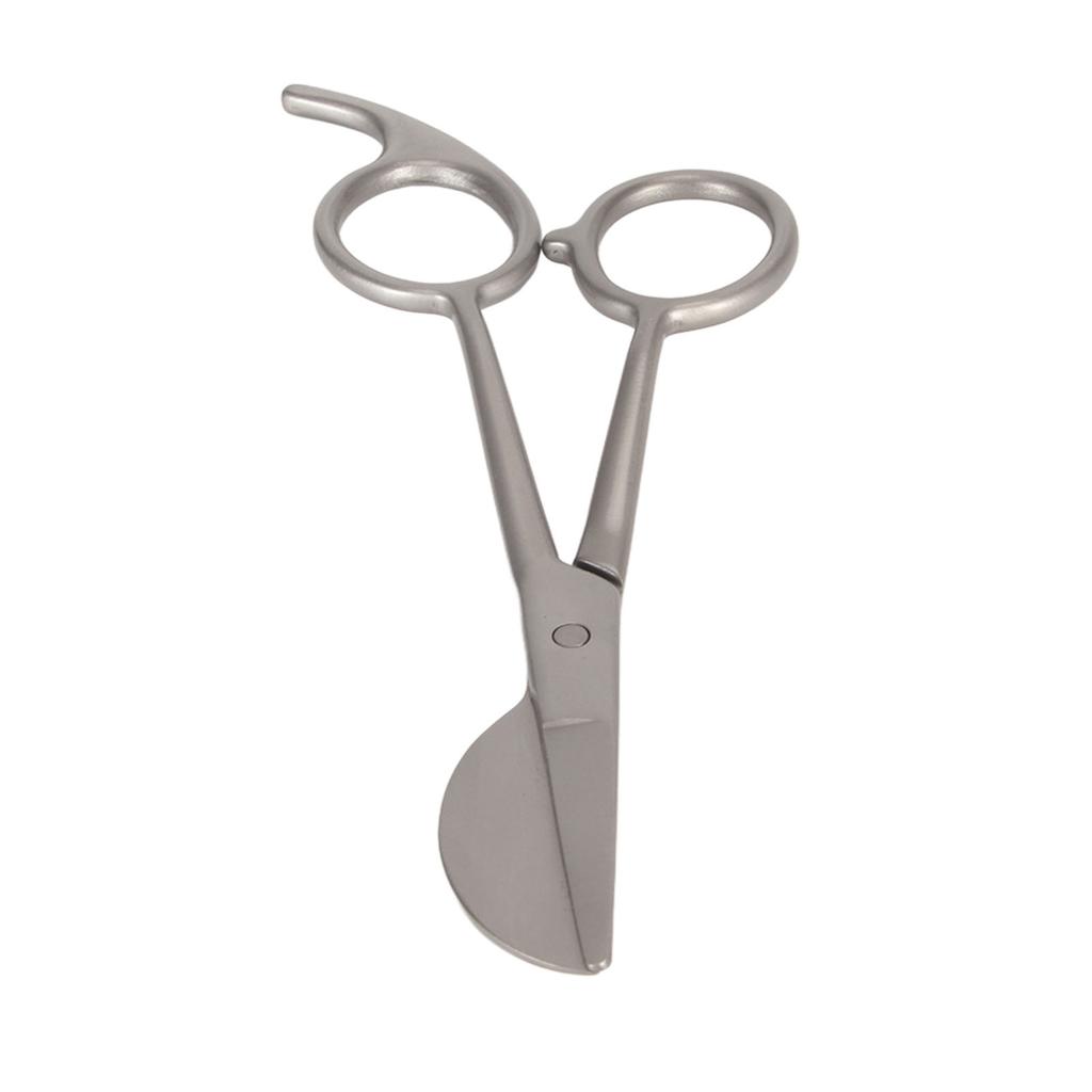 Stainless Steel Applique Scissors Duckbill Blade Comfortable Ergonomic Handle DIY Carpet Shears