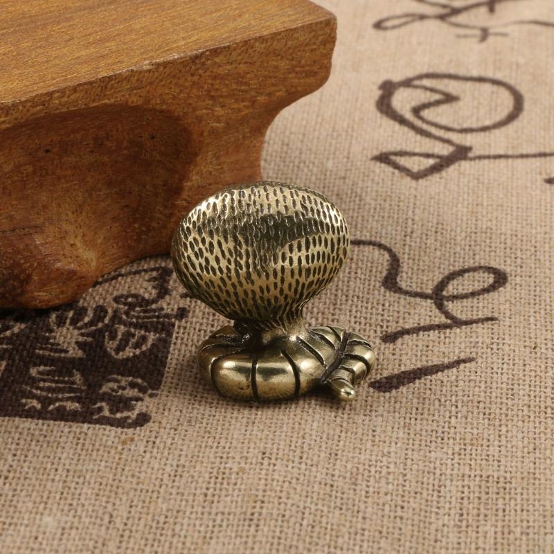 Coppers Zodiacs Cobras Figurines with Bobbing Ornament Wealth Attraction 2025 Chinese Snake New Years Decoration