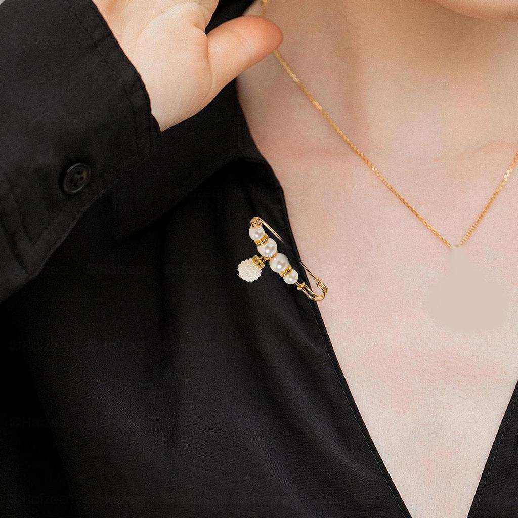 Brooch Pin for Women Sweater Scarf Fashion Waistband Girls Cardigan Dress