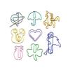 Electroplated Cartoon Insect & Plant Paper Clip Set for Organization