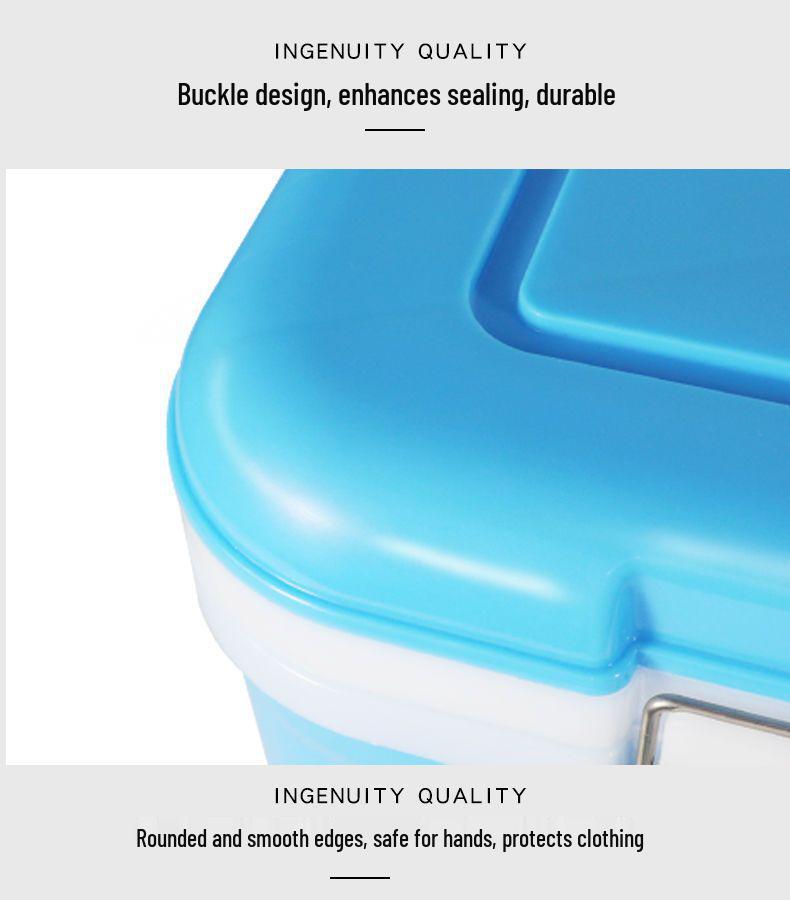 Large 60L Insulated Plastic Delivery Box for Food Refrigeration