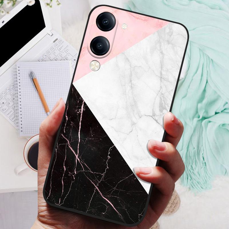 2025 Protective Shell For Vivo Y04 4G Case Y 04 Black Cover Lion Wolf Silicone Soft Back Cases For Vivo Y29S 4G Y 29S Phone Case