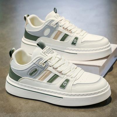 Men's Fashion Casual Low Top Skateboarding Shoes Boys Comfortable Sneakers Male Students Trending Soft Sole Classic Breathable Gym Non-slip