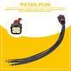 Headlight Xenon HID LED Pigtail Plug Connector For Chevrolet 2016-2018 Silverado