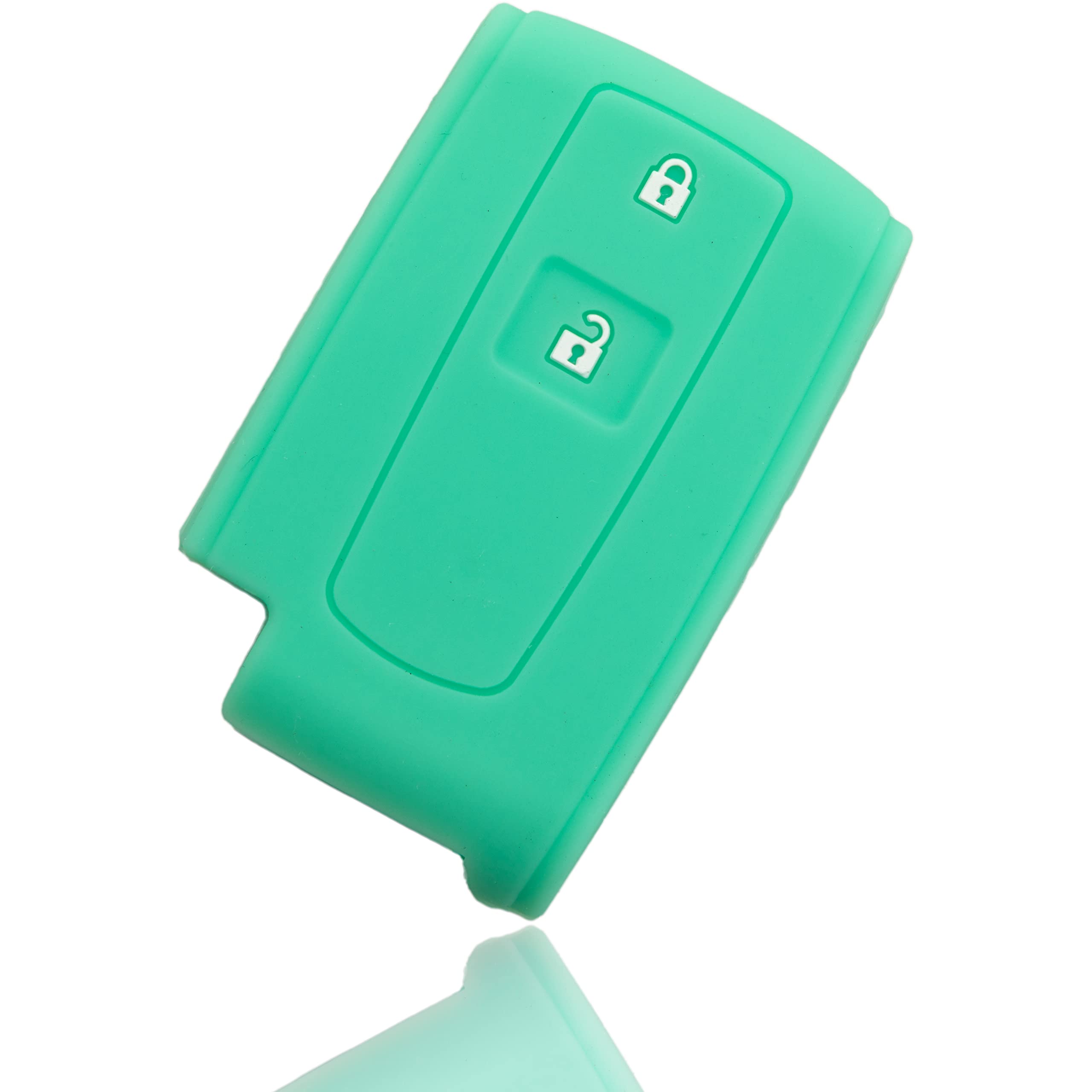 

Силиконовый чехол MALAKO для смарт-ключа автомобиля Daihatsu, 2 кнопки, Tanto Exe Move Custom, зелёный