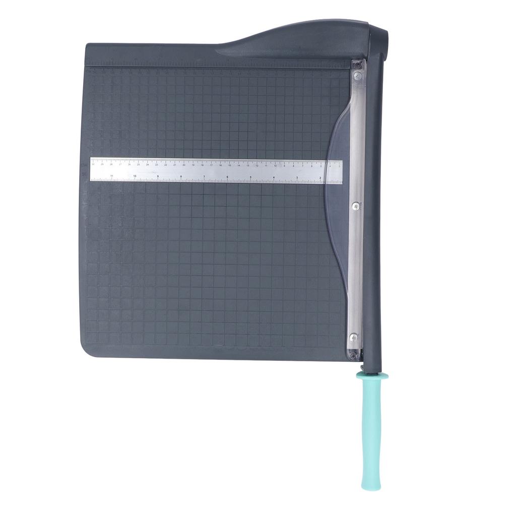 12 Inch Paper Cutter Steel Blade Paper Trimmer Portable Efficient Office Paper Cutting Board for  