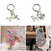 Elegant Alloy Butterfly Bows Charm Phone Charm Women's Accessory Bag Pendant Handbag Ornament Keyring for Ladies