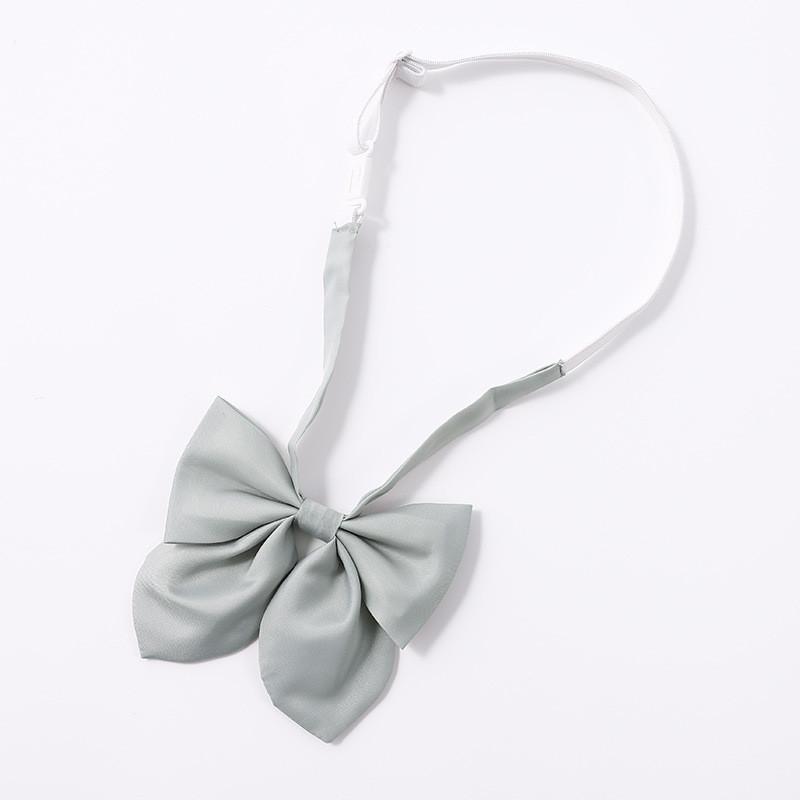 Solid Color Rabbit Ear Shape Butterfly Bow Tie Student Uniform Accessories
