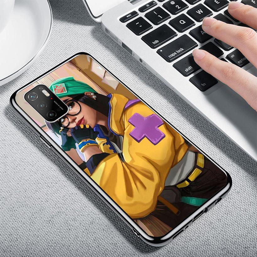 Valorant Killjoy Phone Case For Xiaomi Poco X7 X6 X5 Pro F7 Ultra Redmi 15C 15 13C 13 12C 12 10 10A 10C 9 9A 9C 9T Cover Poco X7