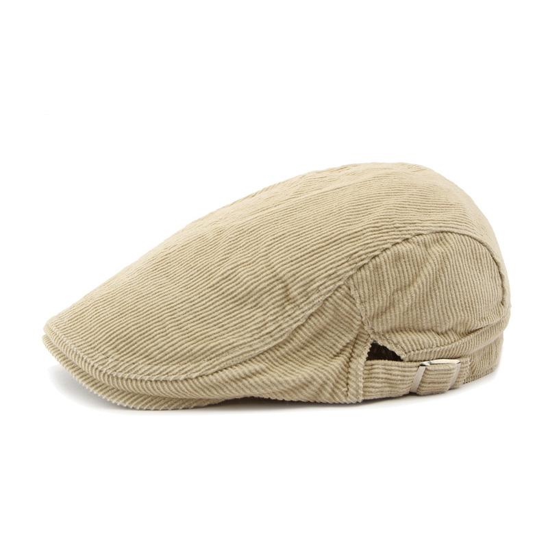 Men Beret Women Autumn Winter Cap British Retro Painter Cap Forward Cap