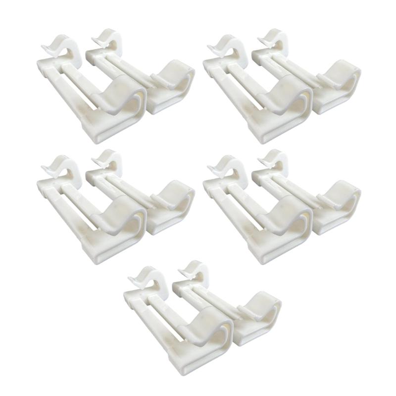 10pcs Infant Bath Net Buckles Safety Anti Skid Design Ensures Baby Bath Time Security Fit Various Tub Size