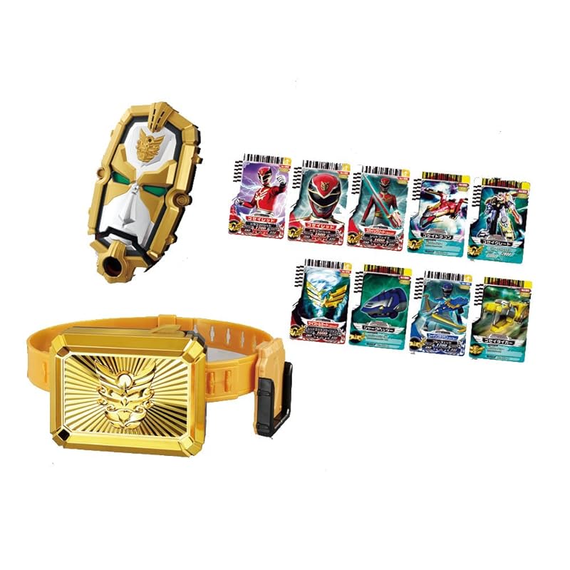 

[Bandai] Tensou Sentai Goseiger gosei power release device Tensouda & Gosei Card Buckle Set