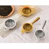 Stainless Steel Hanging Tea Strainer Easy Clean Lace Tea Infuser Double Ear Tea Filter  Kitchen
