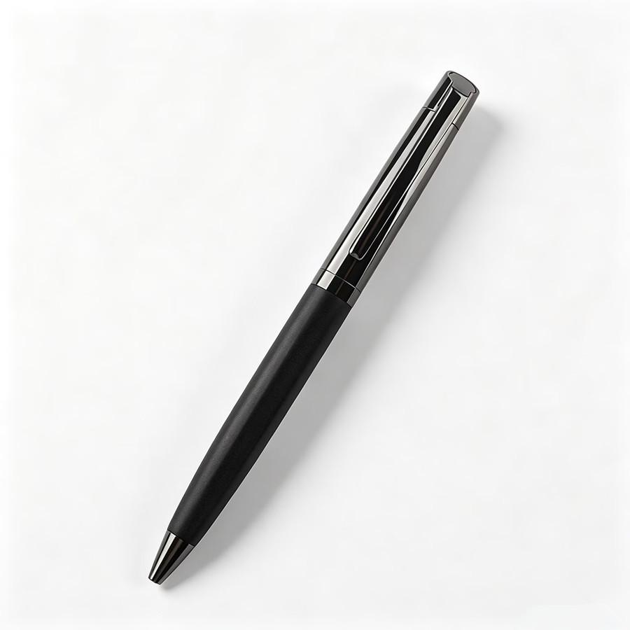 High-End Rosewood Ballpoint Pen - Adult Office Gift, Twist Refill