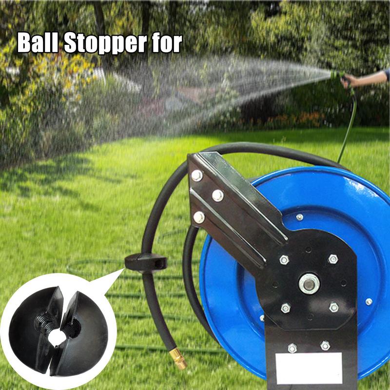 Rubber Hose Stopper Adjustable Hose Bumper Ball Stop Cord Reel Stopper Hose Reel Replacement Parts For Spring Driven Reel