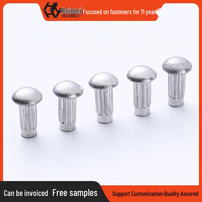 GB827 Aluminum Knurled Round Head Rivets, National Standard Fasteners