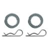 PHOENIX Spacer with Serrated Washer and Gyro X TD02 Canopy Diecast Car Registration Application Form Original Product Pin, TA03, Included,