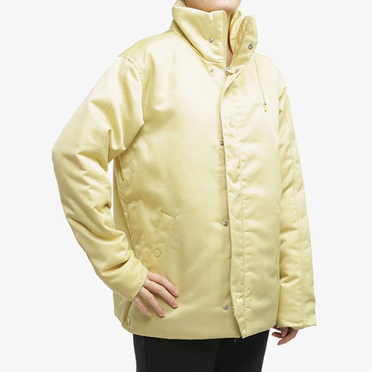 Nike Sportswear Synthetic-Fill Stand Collar Casual Sports Warm Cotton Jacket Winter Women Jacket Yellow CU5832-318