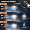 140LED Solar Security Lights Outdoor, Solar Motion Sensor Lights 270ºWide Angle Waterproof Solar Powered Durable Wall Lights Out