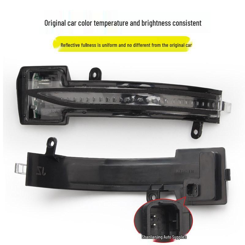 Compatible Rearview Mirror Shell for 2016-2022 Buick LaCrosse: Reversing Turn Signal Exterior Mirror Lens & Frame