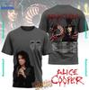 Tricou Unisex Alice Cooper 2026 World Tour AOP 3D Pentru Fani