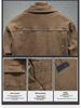 Men's Stretch Denim Jacket - Black, Simple, Stylish for Spring & Autumn 2025