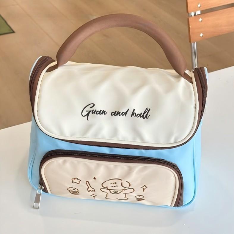 Minimalist Large Capacity Portable Pencil Bag With Pu Material For Students And Office Use