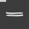 Front Rear Bumper Corner Strip Anti-rub Protection Cover Trim For Toyota Venza / Harrier  - 2024 Stainless Steel Accessories