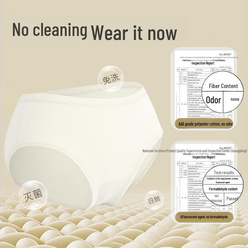 Convenient Sterilized Cotton Disposable Underwear for Travel & Daily Use - Men & Women