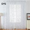 DYS Home Dekor Design peří Závěs Balkon Okno Tyl Voile Průsvitný závěs