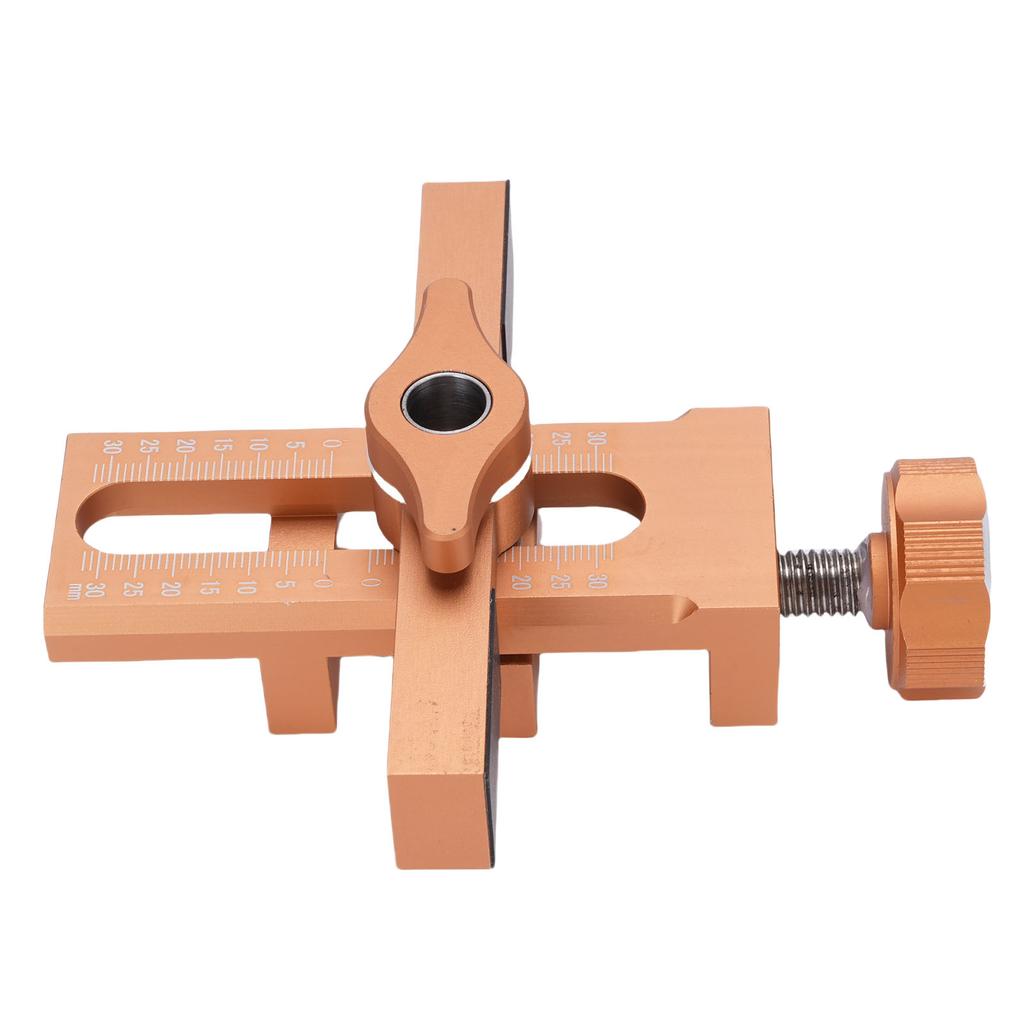 Cabinet Door Installation Positioner Aluminum Alloy Adjustable Cabinet Door Mounting Jig Tool for DIY Most Cabinet Doors