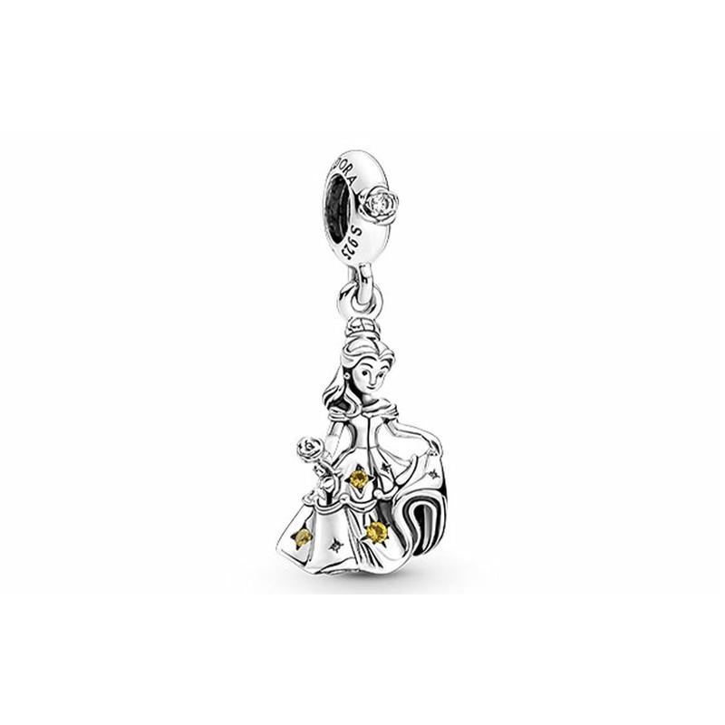 Pandora Disney Collection Beauty and the Beast Dancing Belle Pendant 790014C01