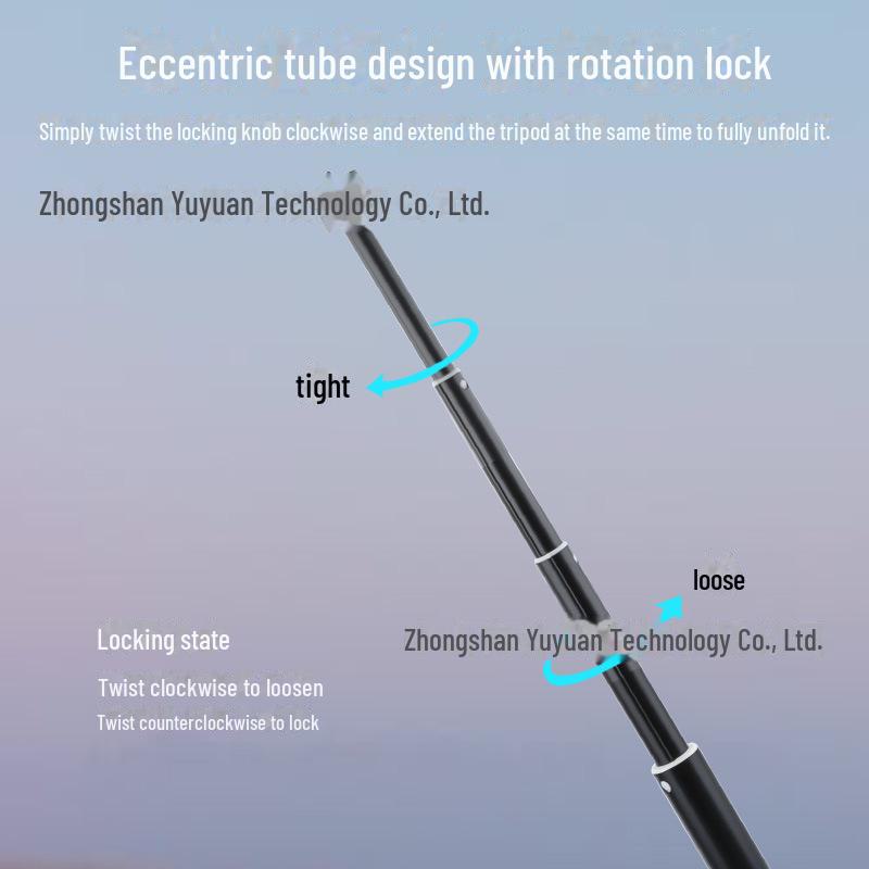 Aluminum Alloy Universal Telescopic Selfie Stabilizer for DJI and Feiyu Sports Cameras