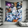 That Time I Got Reincarnated as a Slime Wall Tapestry Aesthetic Wall Hanging Printed Fabric Blanket Decorative Tapestries for Bedroom Living Room Home