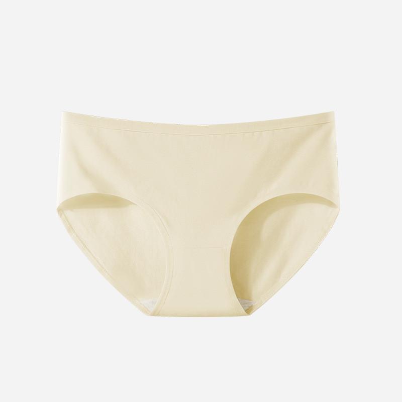 Style Minimalist Womens Pure Cotton Underpants Comfort Breathable Lingerie