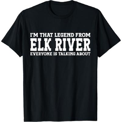 Elk River Hometown MN Minnesota Home Roots City Elk River T-Shirt