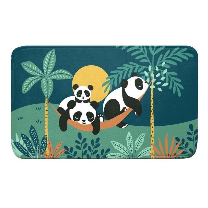 Tapis velours Panda