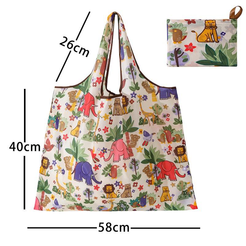 Large Capacity Eco-Friendly Waterproof Foldable Grocery Tote Bag