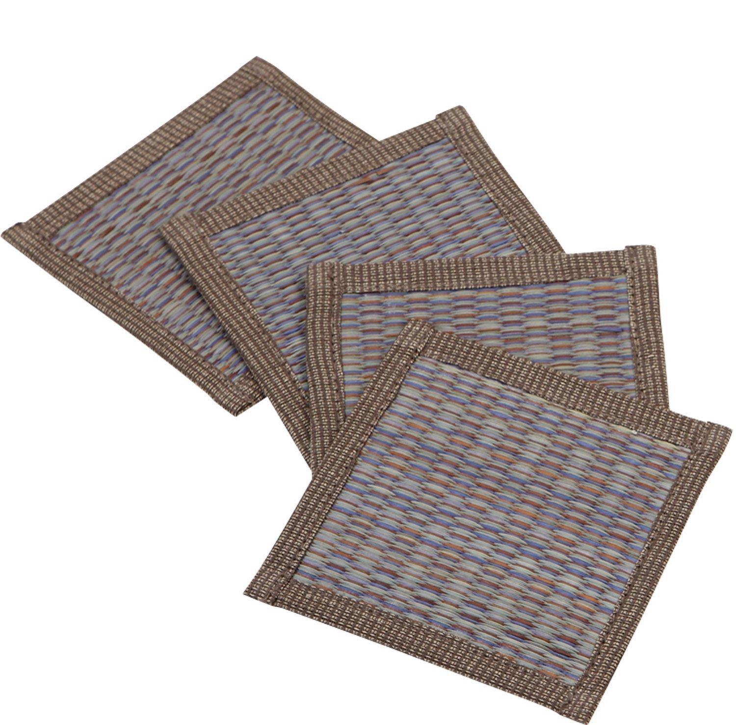 

Йонагуни рогоз примерно 12 х 12 4 штуки подставки, см, (серый) серый