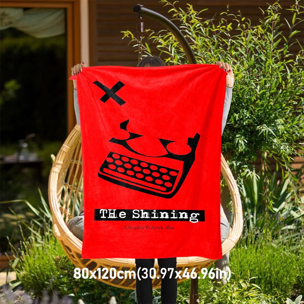 

1PC The Shining A Stanley Kubrick film Outdoor Flannel Blanket Soft Plush Decor for Picnics, camping,Bedroom, Playroom, Office1153A 80x120cm(31x47inch)