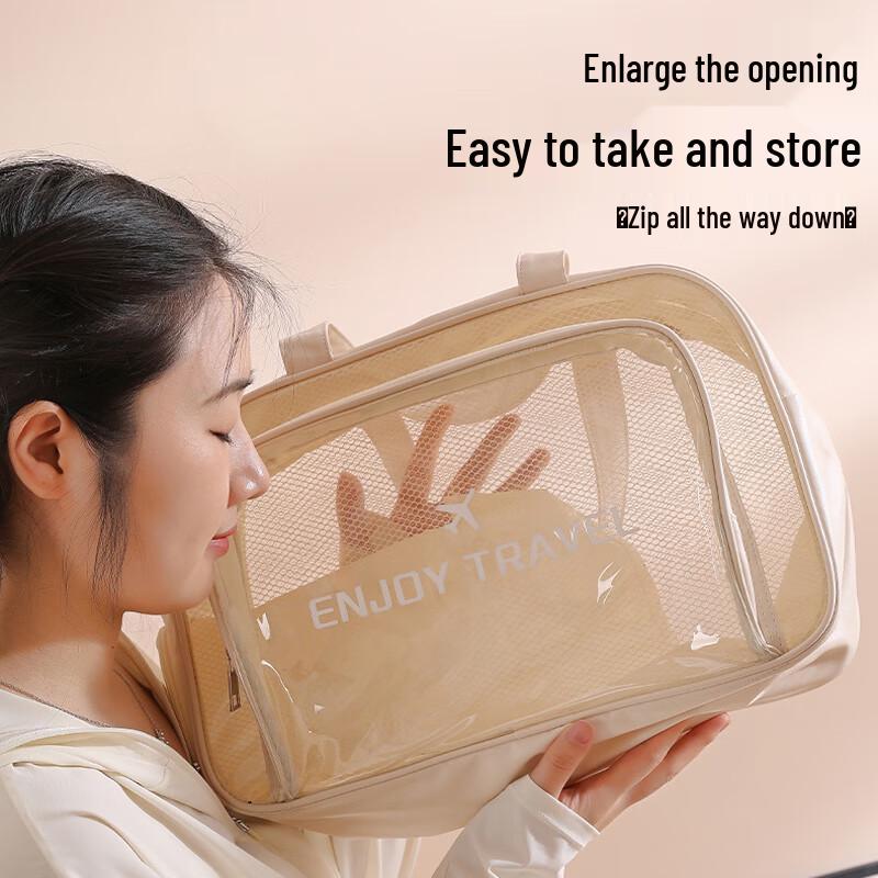 Dry Wet Separation Swim Bag with Shoe Compartment