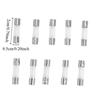 100PCS 5*20mm Glass Fuse Kit 0.2A 0.5A 1A 2A 3A 5A 8A 10A 15A 20A Storage Box Protection Fuses Fuse Assortment Kit