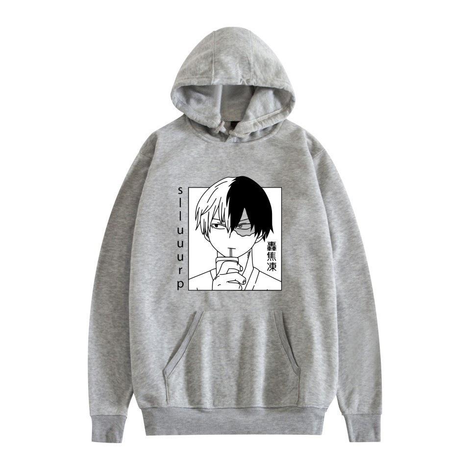 My Hero Academia Hoodies Autumn Winter Fleece Streetwear Tops