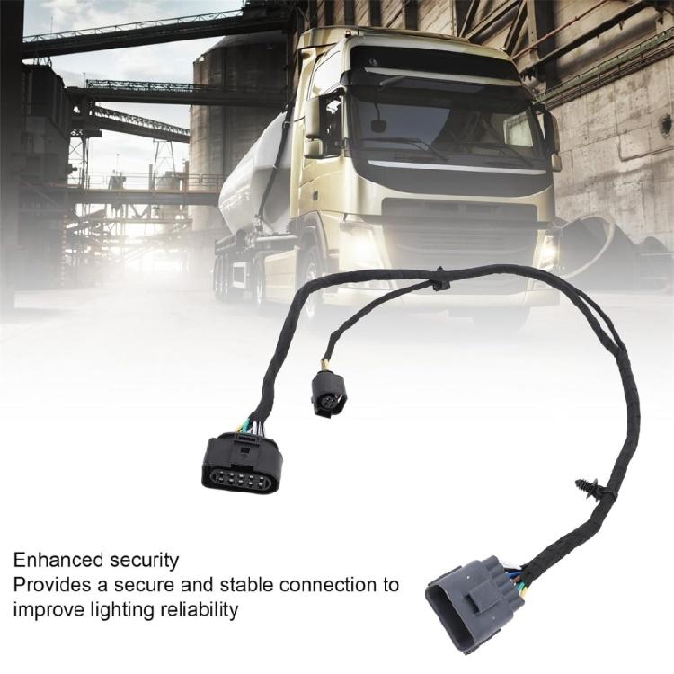 Headlight Cable Harness Headlamp Cable Wiring Truck Replacement Part Accessories Easy Installation for FM FH Truck