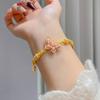 Enamel Butterfly Bracelet For Women Gold Color Bracelets Sweet Party Birthday Jewelry Gift