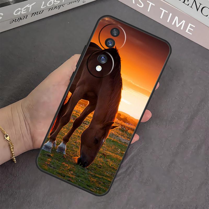 Horse Animal Case For Honor 90 70 50 10 Lite Magic 5 6 Pro X6 X7 X8 X9 X6a X7a X8a X9a X9b X8b Cover